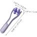 minkissy 3pcs Facial Massager Face Tool Walker The Tools Face Care Tool Womens Face Roller Facial Roller Face Care Roller Face Lift Roller Beauty Tools Essentials Purple Abs Miss Skin Care 27.50X6.80X5.00CMx3pcs Purplex3pcs - Buy Online on GoSupps.com