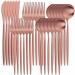 Silverware Set Silver Dinnerware Set 30pcs Forks Knives Spoons Cutlery Set Home Kitchen Dinnerware Stainless Steel Tableware Set Eco Friendly (Color : Gold 30pcs) - Buy Online on GoSupps.com