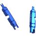 HanKer Valve Core Remover Tool for Presta & Schrader Tubeless Cycling Tires | 5mm Wrench Flats | Blue | 1 Tool - Buy Online on GoSupps.com