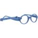 Miraflex Baby Lux2 Kids Flexible Oval Eyeglasses Frame for Children Ages 5Yr-7Yr Frame Size 40/14/117 Dark Blue