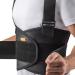Back Brace with Suspension for Lower Back Pain Relief - Lumbar Support & Posture Corrector for Heavy Lifting | Gait Belt - Large Black - Buy Online on GoSupps.com
