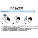  Beaver BEAVER Hair Fibers - Instantly thickens hair thanks to natural keratin fibers - black - 28g - Buy Online on GoSupps.com