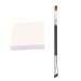 Detail Brush Detail BrushDouble Ended Sickle Brush Double Ended Detail Brush Nail Coloring Paper for Mixing Foundation Eye Shadow Eyelash Nail Art Makeup