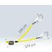 SALEWA Set Via Ferrata Ergo Core - Silver - Ultimate Safety Gear for Adventure | International Shipping Available - Buy Online on GoSupps.com