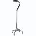 Canes Four-Legged Crutches and Double Bend Walking Sticks Anti-Skid Rubber Feet Aluminum Alloy Crutches Warm Life