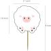 Topflier 48 Pcs Sheep Cupcake Toppers Decorations for Sloth Themed Party Birthday Party Decorations Baby Shower Supplies - Buy Online on GoSupps.com