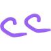 Ear Hooks 5 Pairs Soft Silicone Face Cover Hooks for Kids (Purple) - Buy Online on GoSupps.com