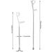 Forearm Crutches Adjustable Crutches Safety Underarm Walking Stick for Patient Rehabilitation Elderly Crutch Folding Elbow Aluminum Alloy  - Buy Online on GoSupps.com