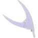Nail Tip Clipper Acrylic Nail Clipper Ergonomic DIY for Novice for Nail Salon (Purple) - Buy Online on GoSupps.com