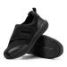 FitVille Women's Diabetic Shoes Extra Wide Orthopedic Walking Shoes with Adjustable Closure Therapeutic Slip-on Shoes for Swollen Feet 7 X-Wide Black