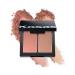 Kosas Color & Light: Pressed Powder Blush & Highlighter Duo (Papaya 1972)