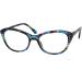 Mini Cat Eye Reading Glasses for Women - Colorful Plastic Frames Floral Pattern 1.0 Diopter Free Case Included - Buy Online on GoSupps.com