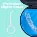 OrthoKey Clear Aligner Removal Tool (4-Pack) - Teeth Invisalign Remover - Fits in Dental Case - Small Size - White - For Invisible Braces & Retainers - Dental Care Essential - Buy Online on GoSupps.com