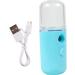 Facial Mist Sprayer USB Recharging Handheld Face for Skin Care Moisturizing Hydrating Blue 30ML mini facial humidifier - Buy Online on GoSupps.com