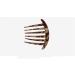 6 Teeth Plate Hair Comb Comb Hairpin Headwear Jewelry Ponytail Fork Comb Hair Clips Girls Gifts (Color : 3) - Buy Online on GoSupps.com