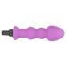 Deep Tissue Massage Pistol with Silicone Interchangeable Heads | Waterproof Hand Muscle Massager | Premium Purple Accessory - Buy Online on GoSupps.com