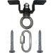 Punching Bag Hanger Ceiling Mount  Boxing Heavy Bag Hook 360 Rotation 350 LB Capacity Heavy Duty Holder with Carabiner