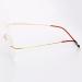 Rimless Retro Round Reading Glasses for Men & Women - Oversized Multifocal +2.0 Gold Readers - Buy Online on GoSupps.com