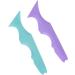 FOMIYES 4 Pcs Silicone Beauty Ruler Eyeliner Pencil Eyeliner Guard Shield Eyeliner Template Blindfold Bevel - Buy Online on GoSupps.com