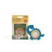 Gr npecht Organic Rubber Bites & Wooden Ring - BPA-Free Dental Aid & Toy for Gums Fine Motor Skills Dinosaur Design Blue (688-00) - Buy Online on GoSupps.com