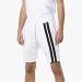 VEZAD Men's Striped Sport Pants - Breathable Casual Sweatpants (Medium, White) - Buy Online on GoSupps.com