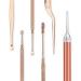 MACIMO Stainless Steel LED Ear Wax Remover - Gentle Earpick Curette for Ear Cleaning - Gold Ear Cleaner Spoon Tool - Buy Online on GoSupps.com
