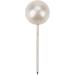 Oumefar 200PCS Pearl Push Pins  Decorative Thumb Tacks Round Head Pins Drawing Ball Map Pins Tack Push Sewing Pins Box for Crafts DIY Wedding (Pearl White) - Buy Online on GoSupps.com