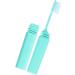3 Set of Foldable Bamboo Charcoal Toothbrushes for Travel Camping & Outdoors - Eco-Friendly Style 03 - Buy Online on GoSupps.com