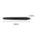 Heyous 2BA Nylon Shaft Dart Accessories - 50 Short Size 48mm Black Pieces - Buy Online on GoSupps.com