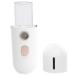 Mikinona Brumisateur Hydratant Nanom trique Portable Compact Vaporisateur Facial pour Femmes Soins de Beaut Visage Visage Bureau Voyage Blanc