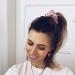 Buy Bellody Mellow Rose Scrunchie - Velvety Soft Hair Tie with Strong Hold & Exclusive Colors - Buy Online on GoSupps.com