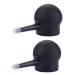 Amosfun 2 Pcs Silicone Nozzle Spray Bottle for Hair Fiber Sprayer Salon Supplies Cosmetic Baking Powder