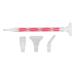 Diamond-art-painting-pencil kit long-lasting comfortable handle-drill-tip-tip anti-fatigue with 5 replacement pinhead for nail art (red)