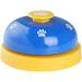 Zingking Pet Training Bells for Dogs & Cats - 2 Pack Potty Training Door Bells | Large Button & Cat Paw Design (Pink & Blue) - Buy Online on GoSupps.com