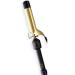 HOT Tools HTIR1576F Pro Signature Gold 1-1/4" Curling Iron High Heat Up to 220 C Fast Heat in 30 Sec Cool Tip Hair Curler Curling Wand Gold Barrel Custom Heating Settings Black and Gold