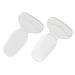 Rosenice heel pads silicone gel heel protection care self -adhesive heel cushion liner high heels heels holder pillow 1 pair (transparent)