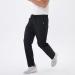 Rapoo Men's Lightweight Sweatpants with Zipper Pockets - 3X-Large Black | Ideal for Exercise, Running, and Workouts - Buy Online on GoSupps.com