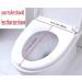 Warm Plush Washable Green Toilet Seat Cover with Handle and Zipper - Buy Online on GoSupps.com