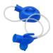 MILISTEN Hospital Urine Bottle Emergency Urinal Portable Urinals for Men, 2000ML Potty Pee Bottle for Hospital Home Camping Travel Emergency (Blue) Go Girl Female Urination Device Urinal Bottle