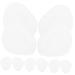 NOLITOY 15 Pairs Forefoot Pad Anti-Slip Insoles High Heel Insoles Gel Cushions Shoes Accessories Thicken Shoes Pad
