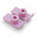 Deal: 2 Pairs Durable Ski Glides for Drive Walkers - Pink