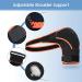 Adjustable Shoulder Brace Support for Rotator Cuff Compression - Ideal for Fitness & Training Exercises - Shoulder Brace 02 - Buy Online on GoSupps.com