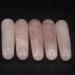 Buy Rose Quartz Face Massage Roller & Jade Scraper Plate - Double Head Slimming Anti-Wrinkle Massager - Pink Set for Radiant Skin - Buy Online on GoSupps.com