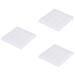 minkissy 150 Sheets False Nail Glue Stickers Manicure Accessories Nails Stickers Jelly Water Proof Labels False Nail Sticker Nail Art Stickers Art Glue Fake Nail Stickers Detachable White Whitex3pcs 6.2X6.2cmx3pcs