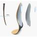 Leather Orthotic Insoles for Flat Feet | Men's & Women's Orthopedic Shoe Inserts (Size 43-44 - Buy Online on GoSupps.com