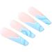 Coffin False Nails Long Fake Nails Wave Line Press on Nails Bellarina Acrylic Stick on Nails 24pcs for Women and Girls (Color : Blue Size : 24 Count (Pack of 1)) 1 count (Pack of 1) Blue - Buy Online on GoSupps.com