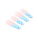 Brishow Long False Nails - Wave Press On Nails 24pcs for Women & Girls (Blue) - Trendy Artificial Nails for Easy Application & Stunning Look - Buy Online on GoSupps.com