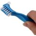 Jesnoe 12 Pack Denture Brush Hard Denture Cleaning Brush Teeth Brush Toothbrush - Buy Online on GoSupps.com