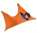 ZYUBOESO Special Supplies Sensory Body Sock Full Body Wrap to Relieve Stress Stretchy Breathable Cozy Sack for Children with Processing Disorderthe (Color : Orange Size : M/Medium) M/Medium Orange