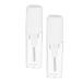 Beavorty 2pcs Eyelash Raincoat Clear Rain Coat Essence Mascara Essence Brown Mascara Gels Plastic Transparent